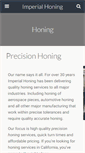 Mobile Screenshot of imperialhoning.com