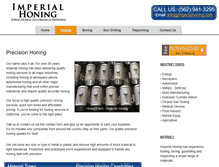 Tablet Screenshot of imperialhoning.com